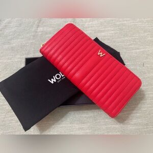 Women Red Wallet